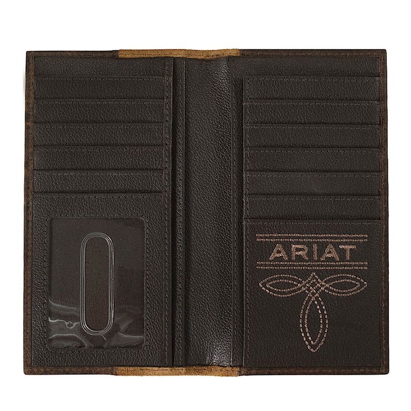Ariat Rodeo Wallet - Roughout Tan