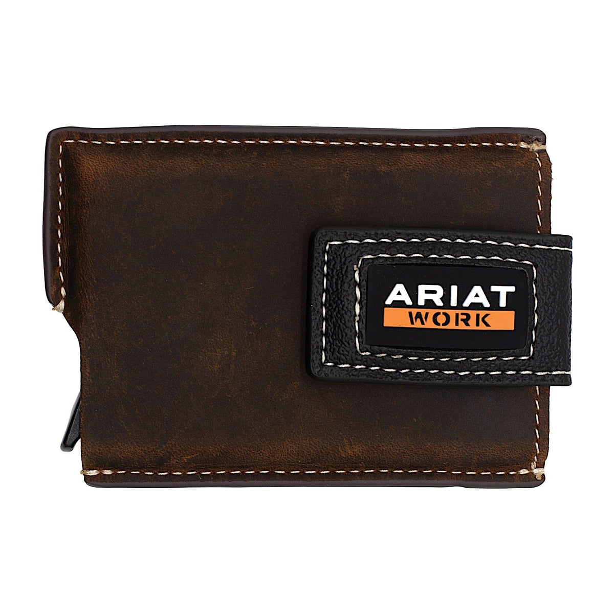 Ariat Utility Magnetic Clip Work Wallet - Brown