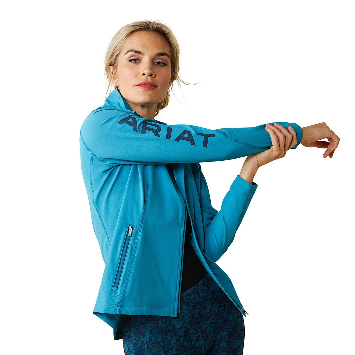Ariat Women’s Agile Softshell Jacket Mosaic Blue