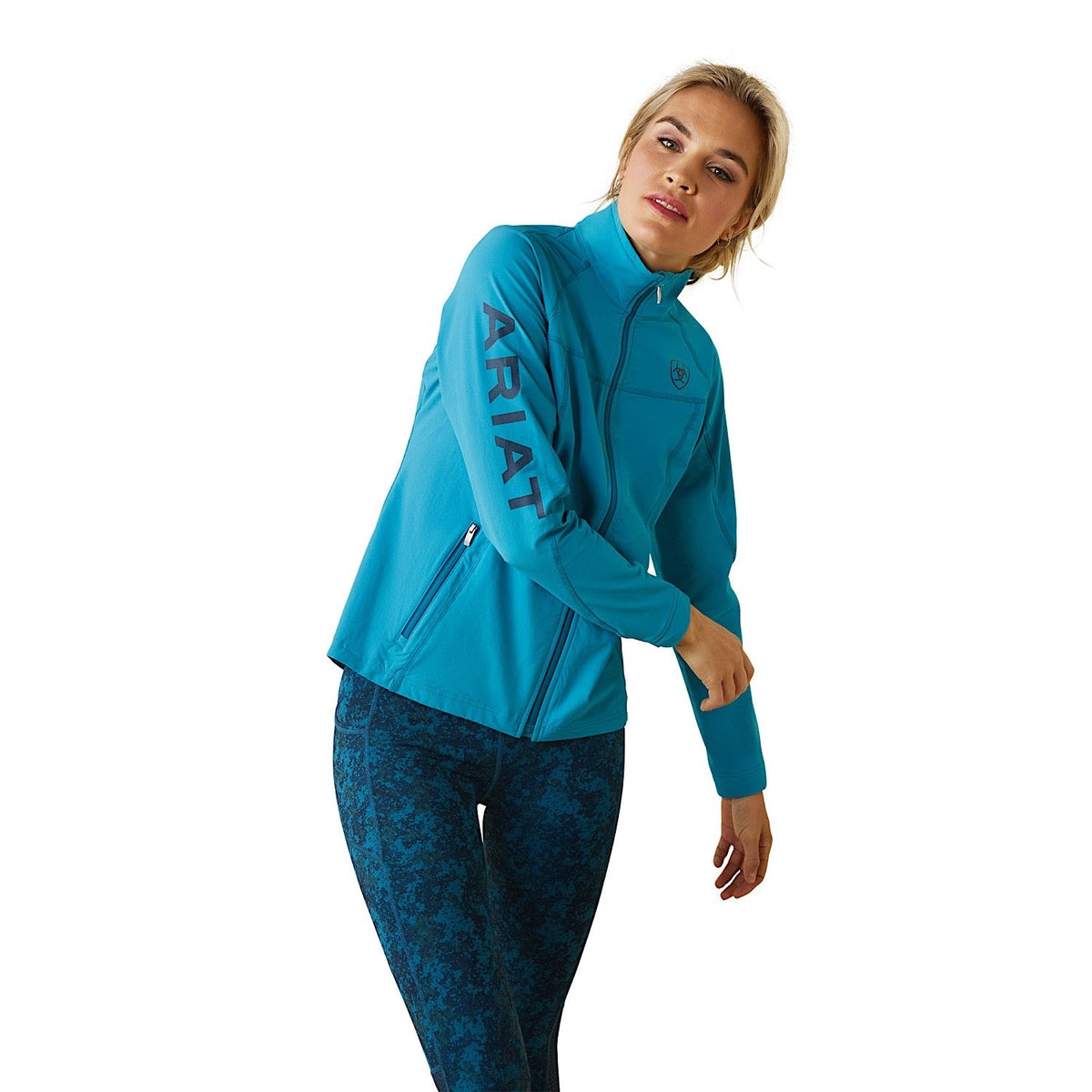 Ariat Women’s Agile Softshell Jacket Mosaic Blue