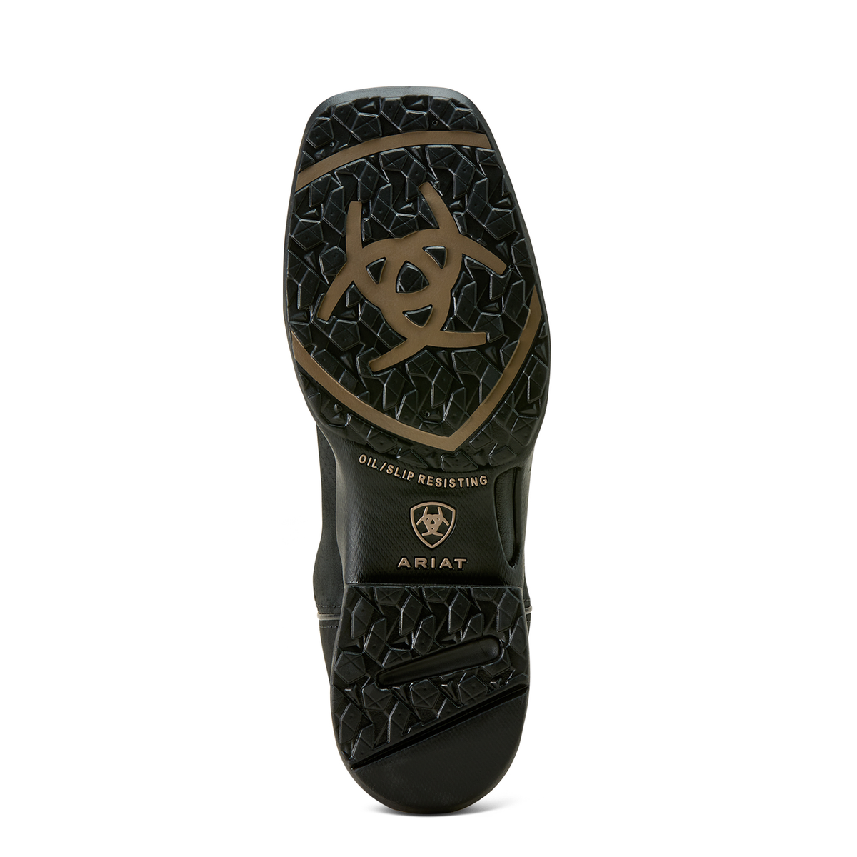 Ariat Womens Anthem Shortie II Waterproof Square Toe Western Boot - Bear Black