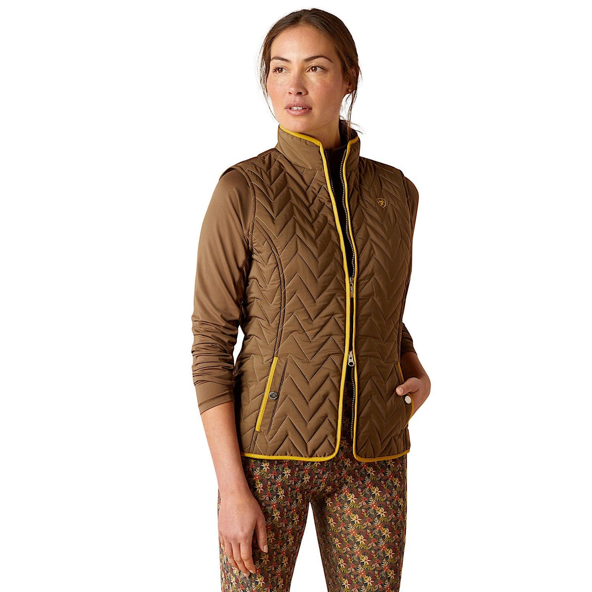 Ariat Women’s Ashley Insulated Vest - Canteen
