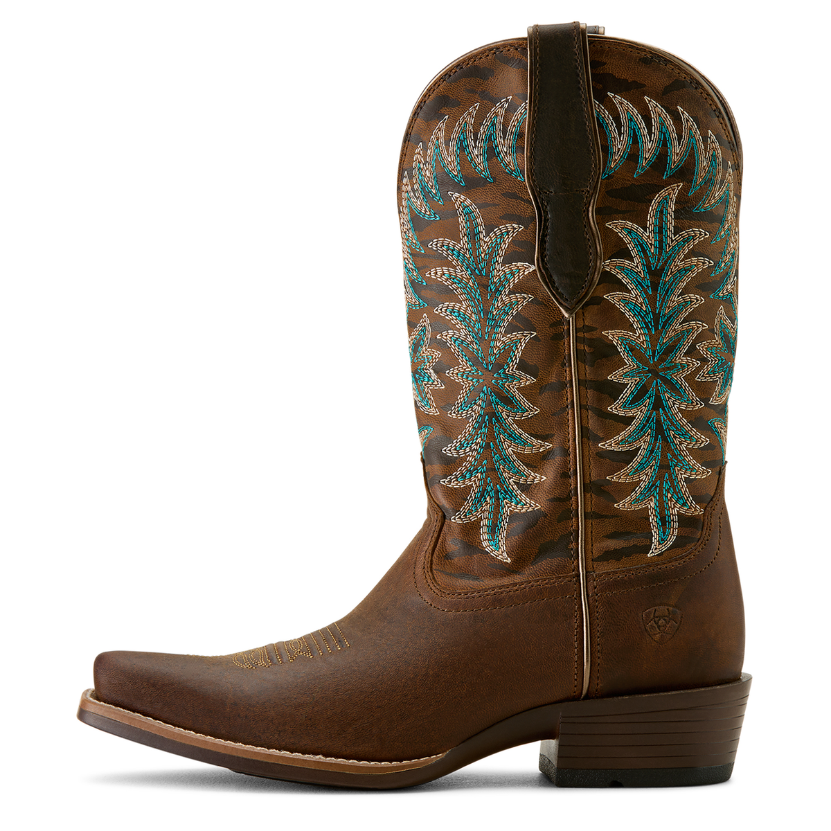 Ariat Women’s Beaumont Western Boot - Sassy Brown/Gilded Tiger Print