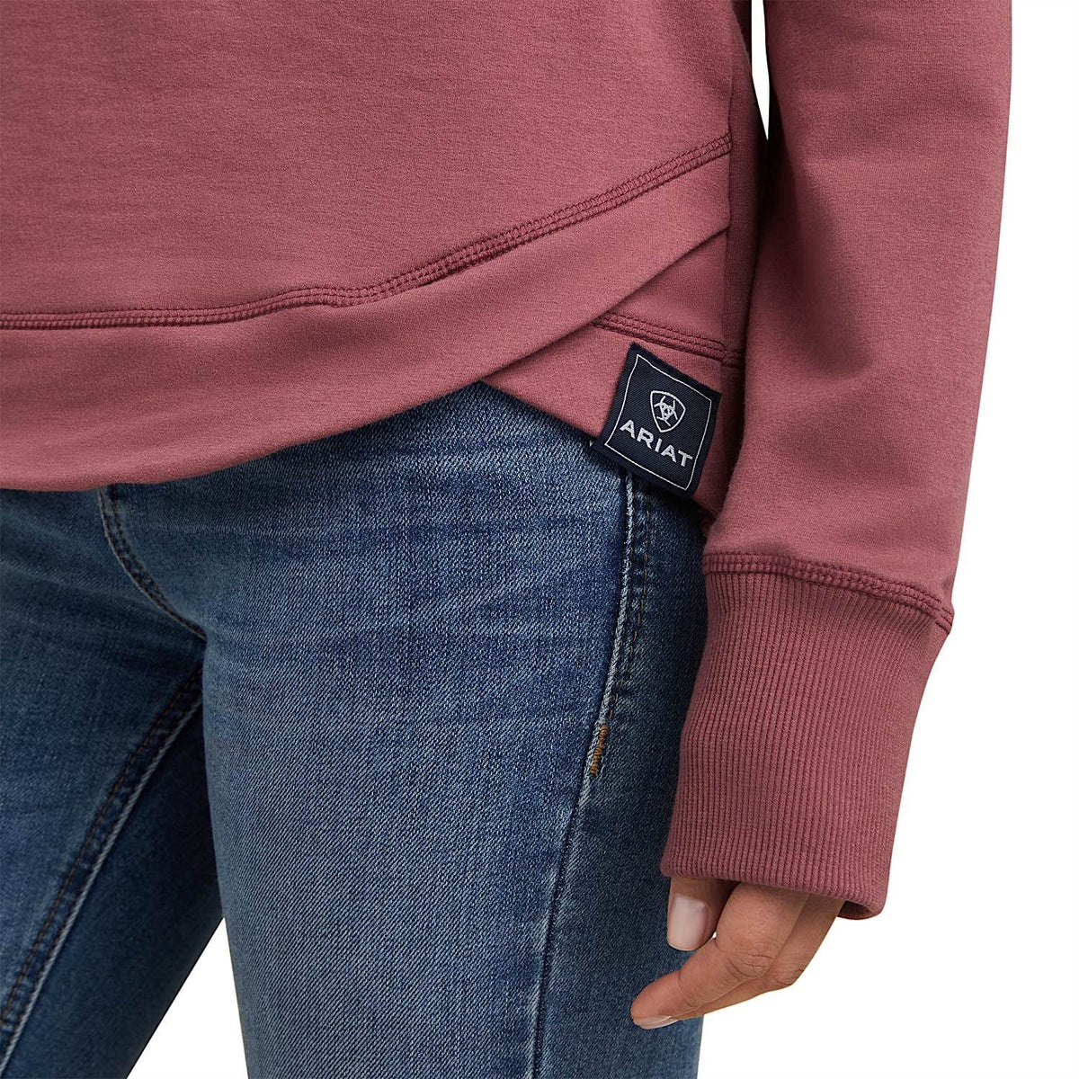 Ariat Womens Benicia Sweatshirt Four Wild Ginger - Ariat Womens Hoodies