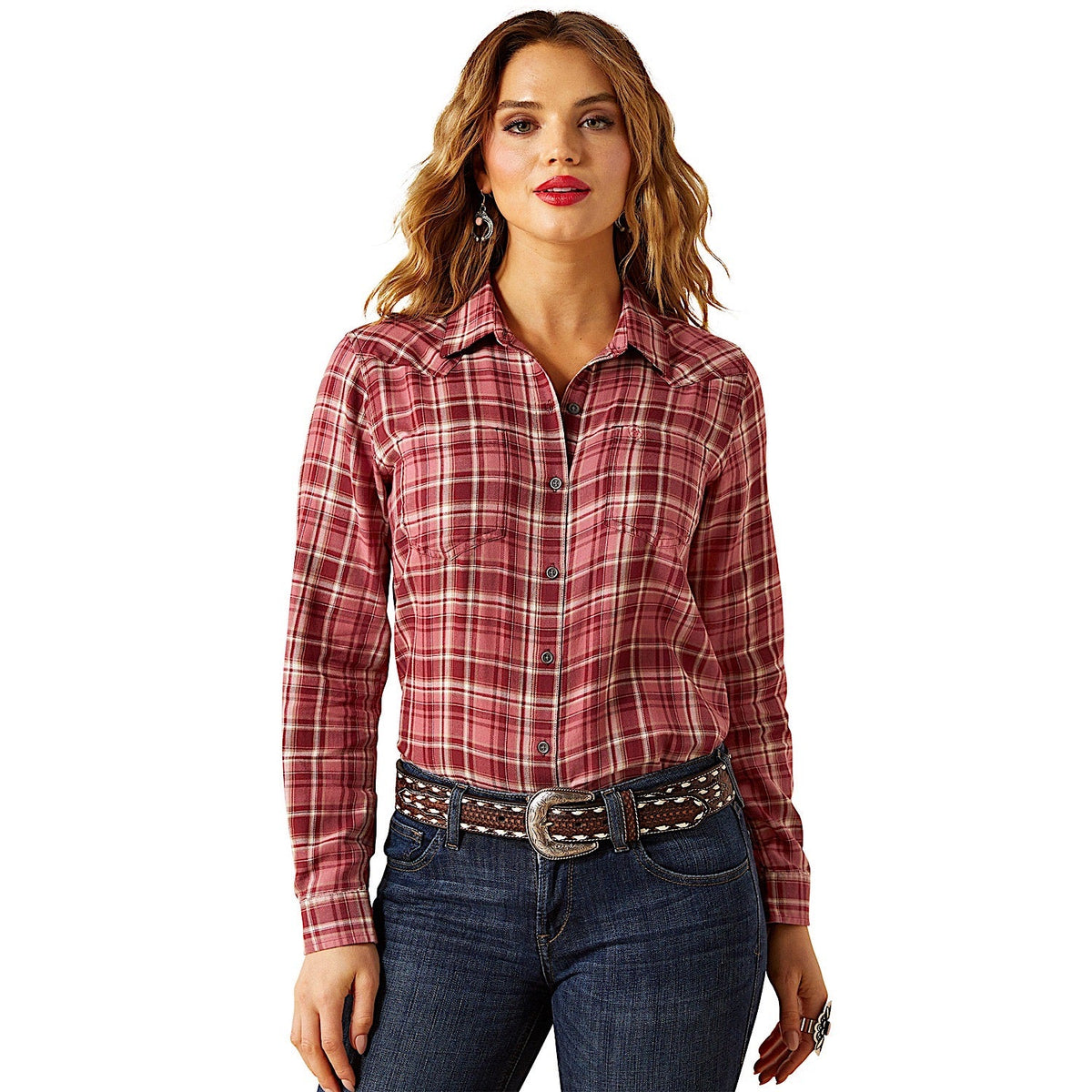 Ariat Womens Billie Jean Shirt - Sunkissed Plaid