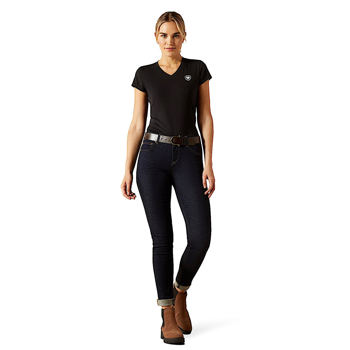 Ariat Womens BV Logo T-Shirt - Black