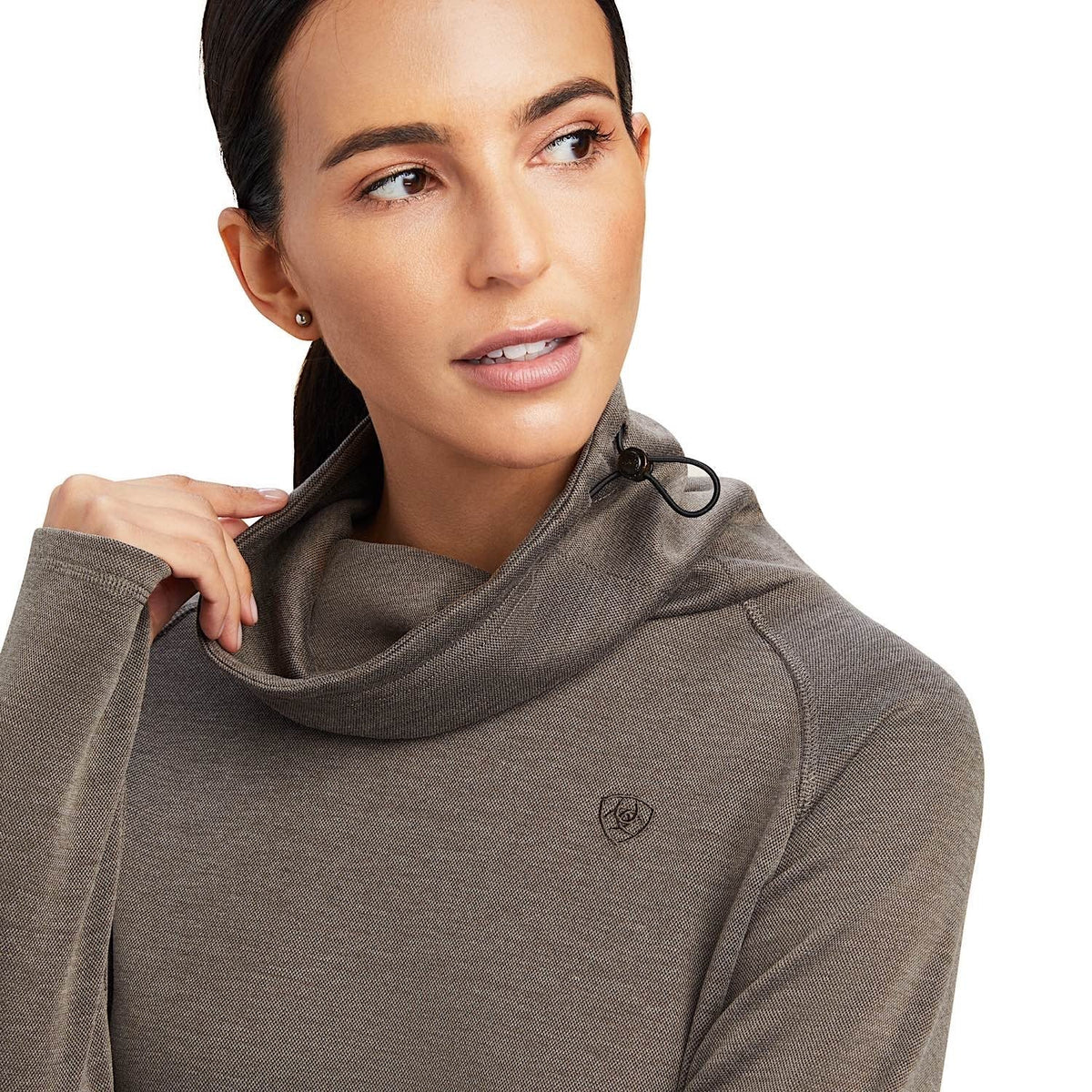 Ariat Womens Canny L/S Top Banyan Bark - Ariat Womens Tops