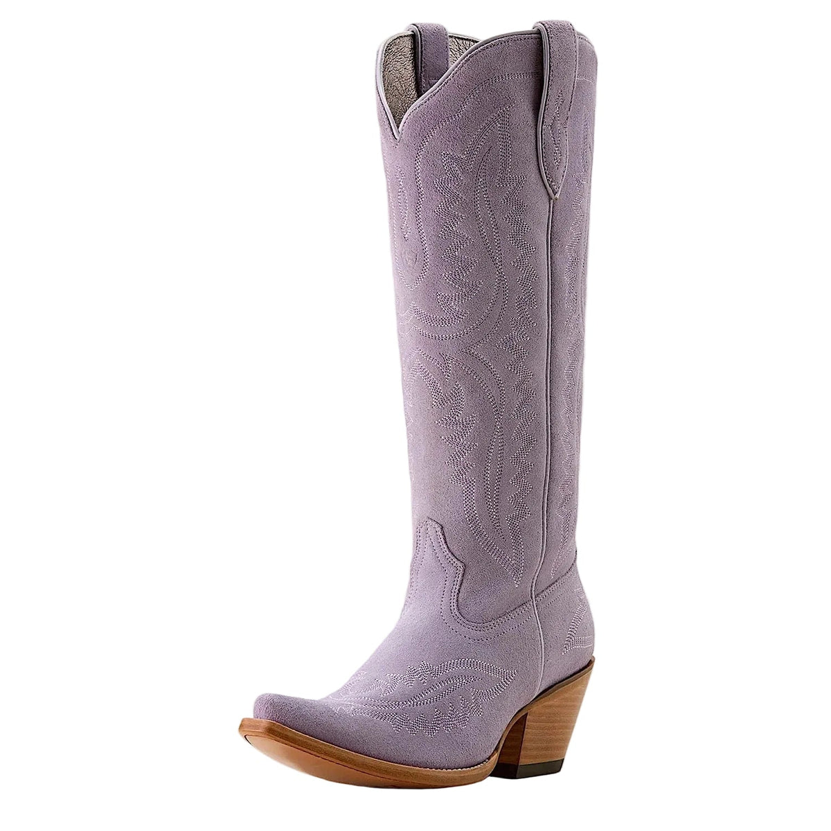 Ariat Womens Casanova Western Boot - Misty Lavender Suede