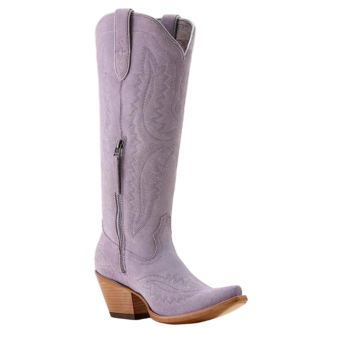 Ariat Womens Casanova Western Boot - Misty Lavender Suede
