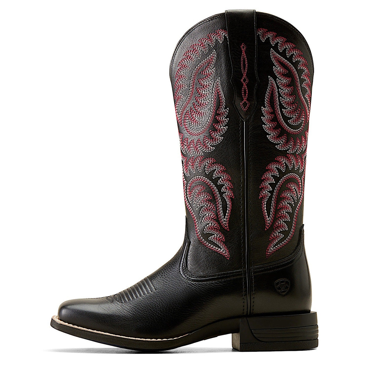 Ariat Women’s Cattle Caite Steretchfit Boot Black Deertan / Madison Avenue