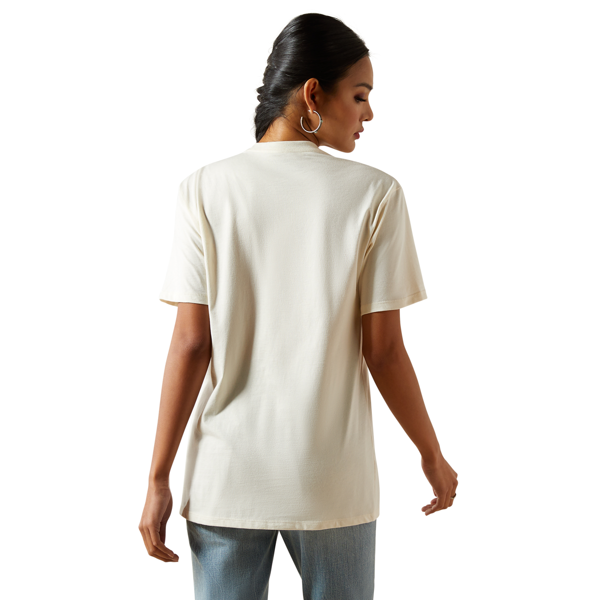 Ariat Womens Classic Rodeo Tee - Natural