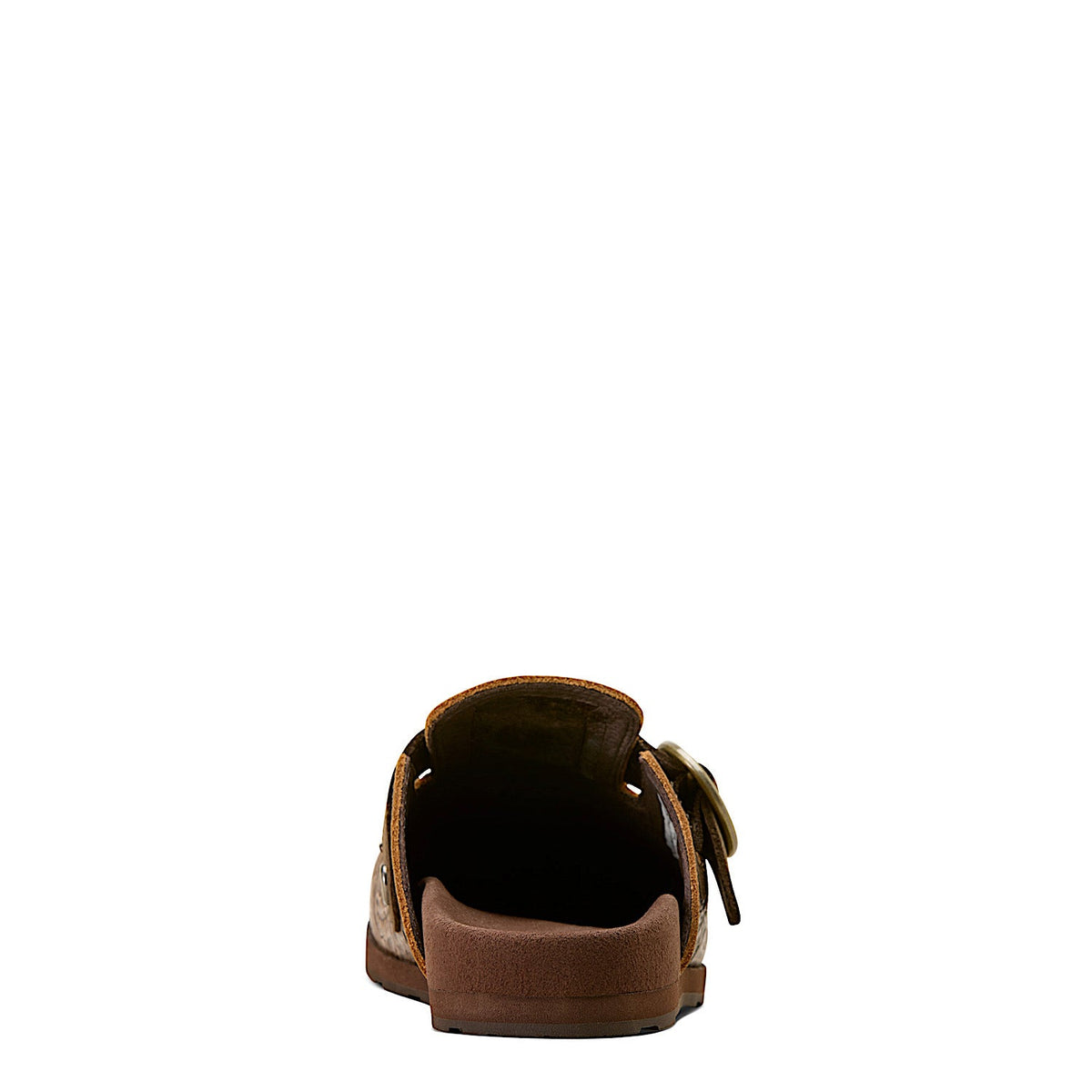 Ariat Womens Country Mule - Brown Floral Emboss