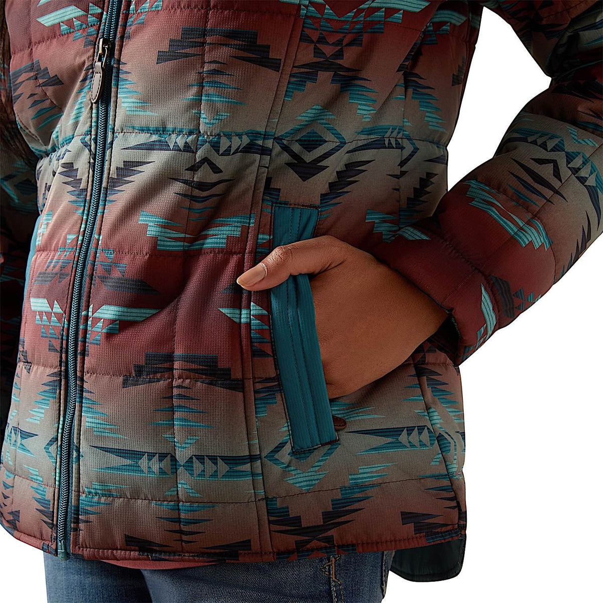 Ariat Womens Crius Insulated Jacket - Dragonfly/Inez Blanket Print