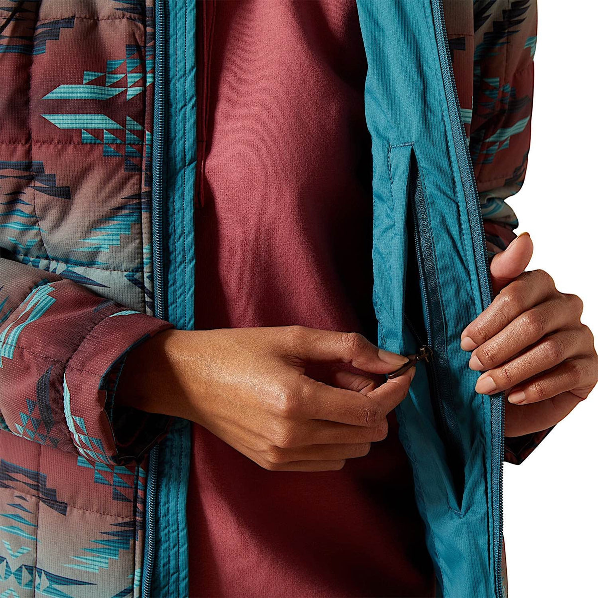 Ariat Womens Crius Insulated Jacket - Dragonfly/Inez Blanket Print