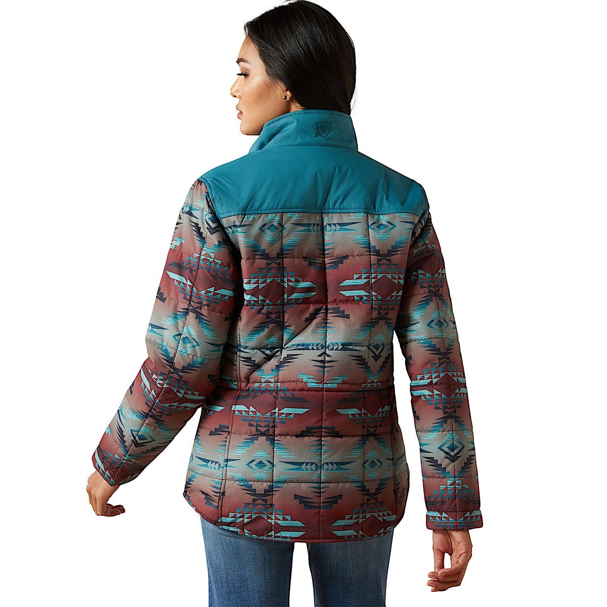 Ariat Womens Crius Insulated Jacket - Dragonfly/Inez Blanket Print
