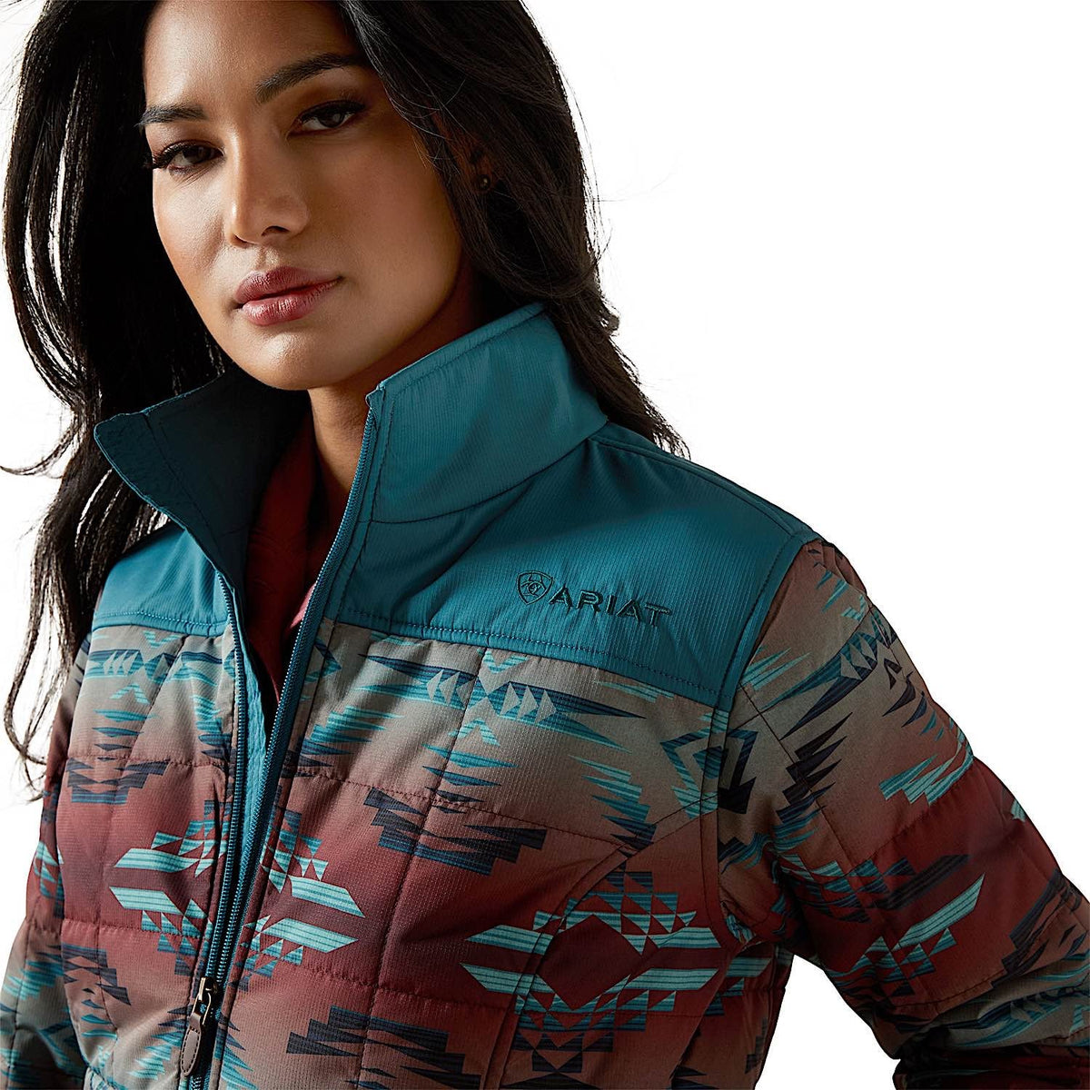 Ariat Womens Crius Insulated Jacket - Dragonfly/Inez Blanket Print