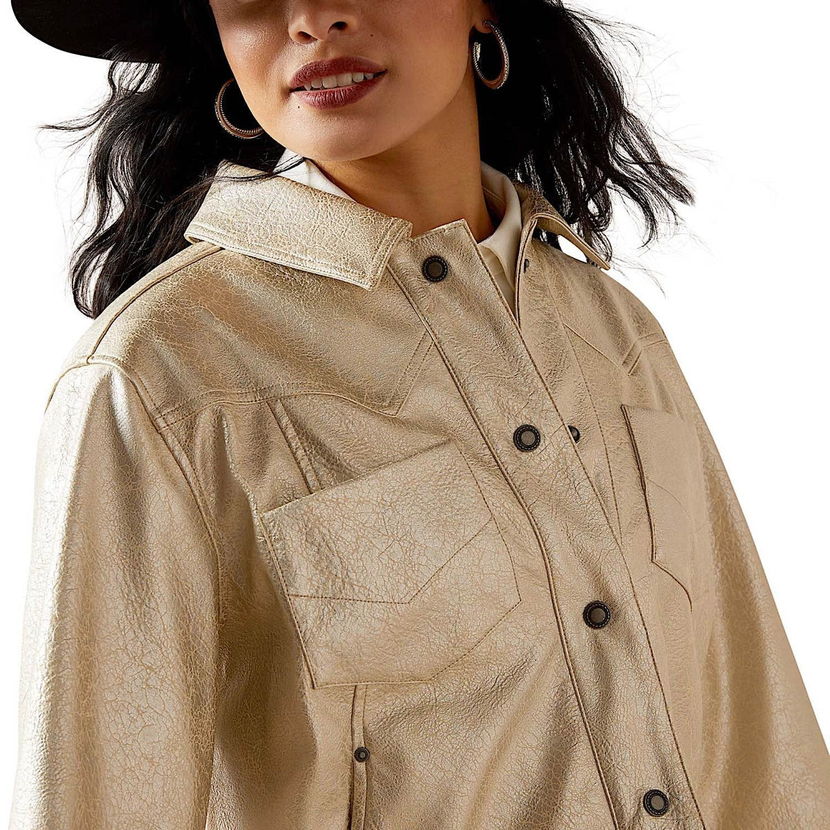 Ariat Women’s Cropped Jacket - Gold