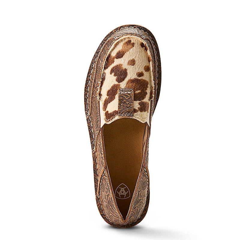 Ariat Women’s Cruiser Tan Floral Emboss Tan White