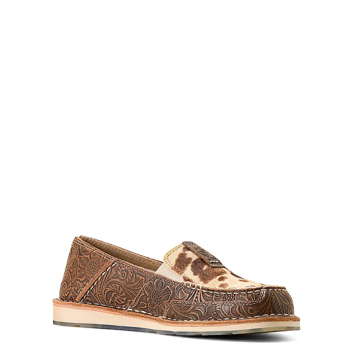 Ariat Women’s Cruiser Tan Floral Emboss Tan White