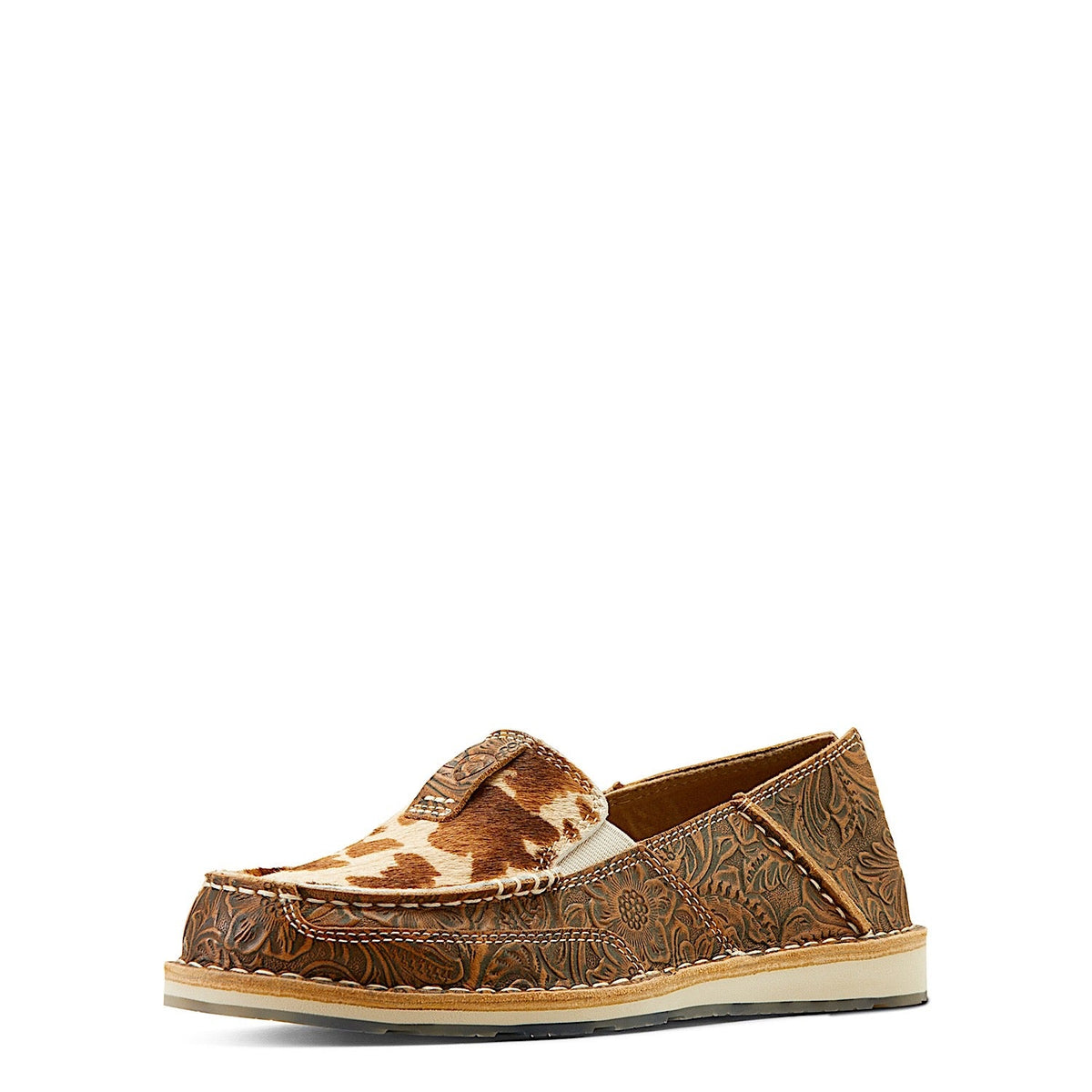 Ariat Women’s Cruiser Tan Floral Emboss Tan White