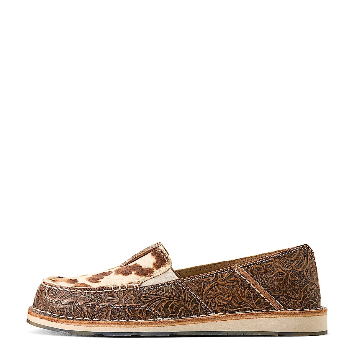 Ariat Women’s Cruiser Tan Floral Emboss Tan White