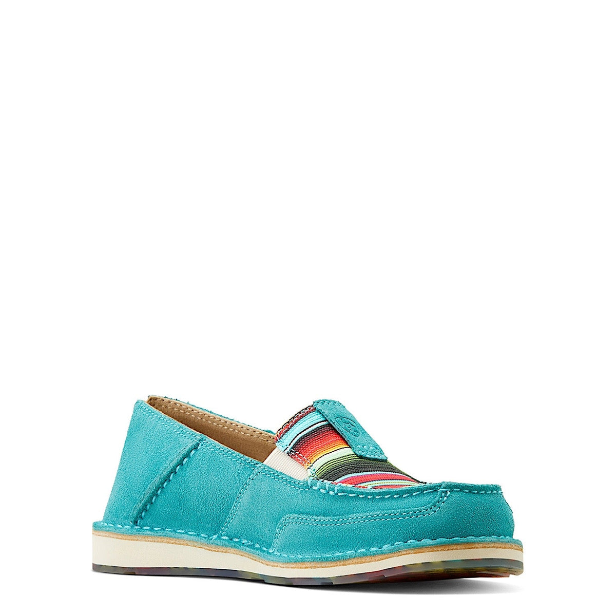 Ariat Women’s Cruiser Teal Suede/Striking Serape