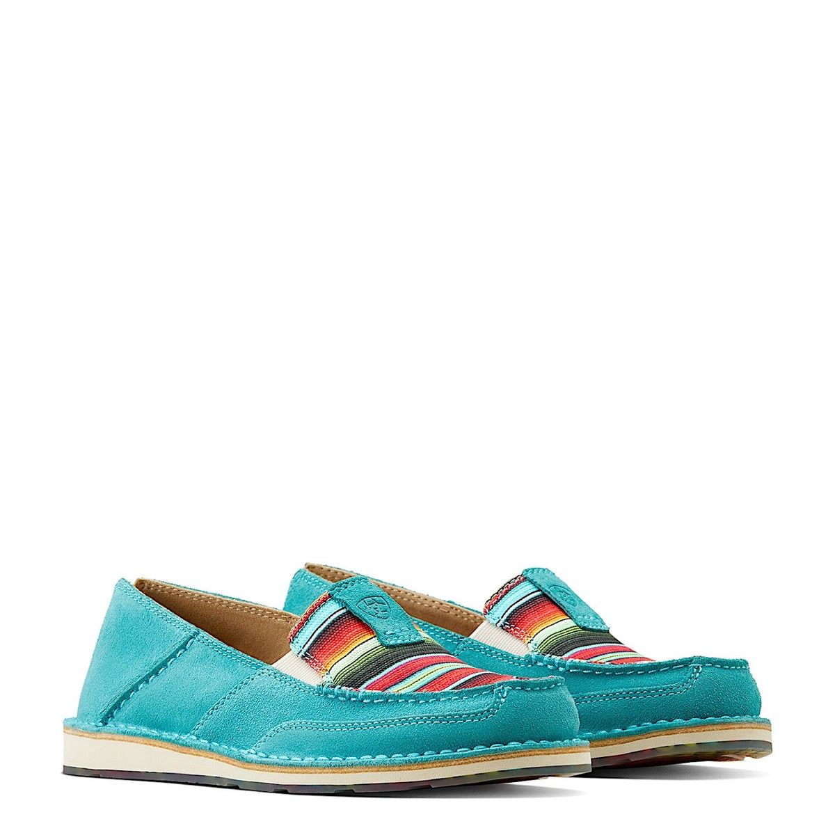 Ariat Women’s Cruiser Teal Suede/Striking Serape
