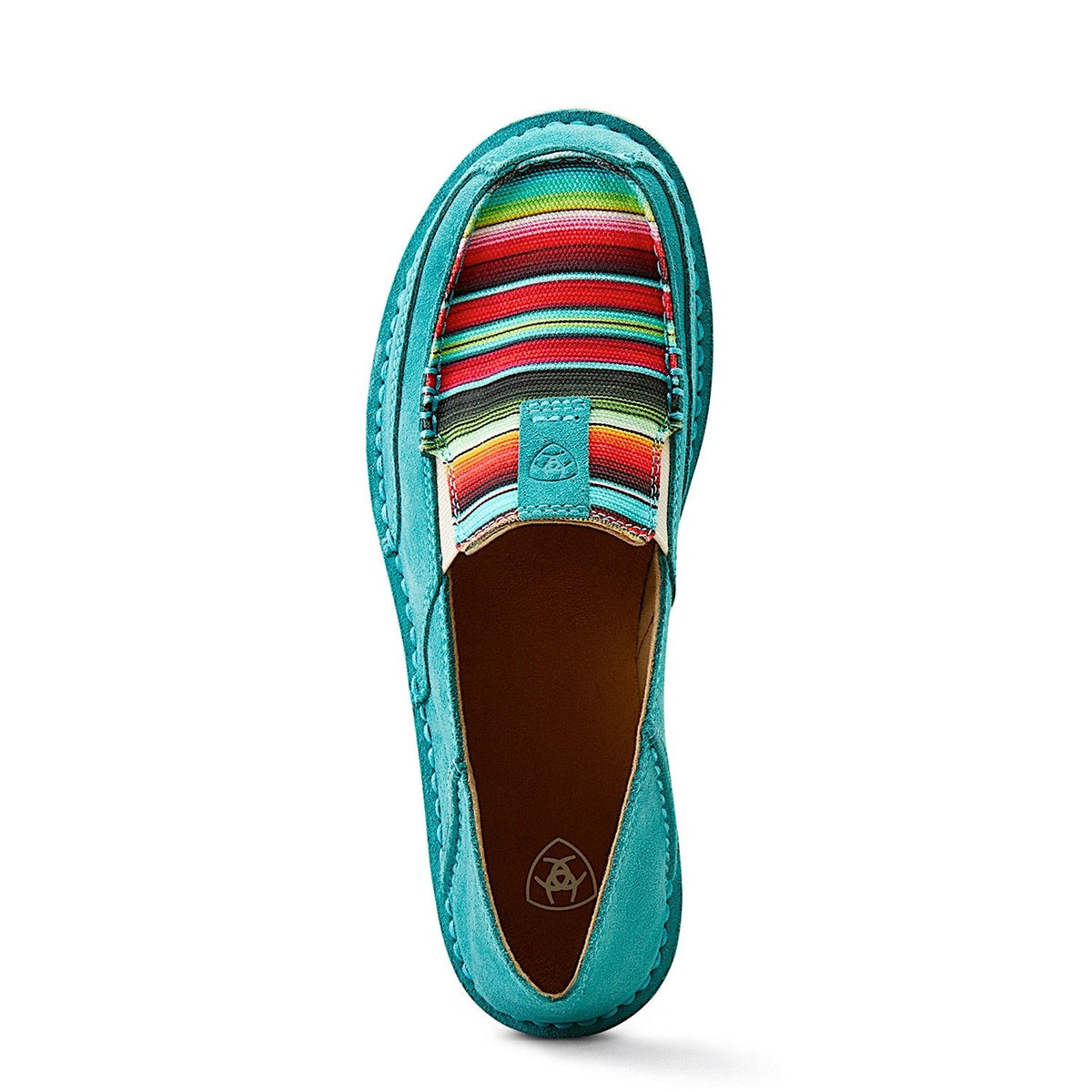 Ariat Women’s Cruiser Teal Suede/Striking Serape