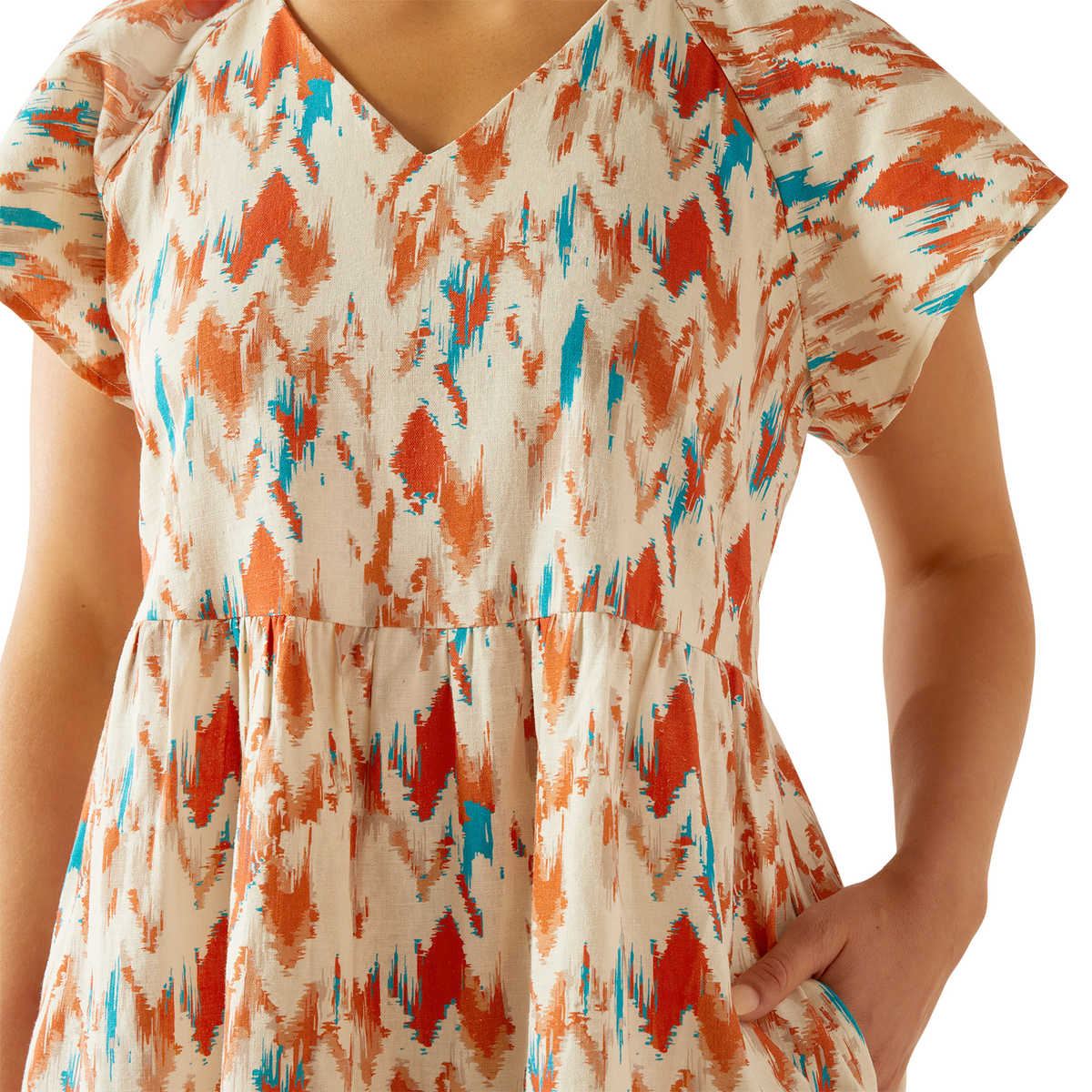 Ariat Womens Delilah Dress - Painted Watercolour