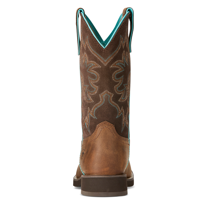 Ariat Women’s Delilah Western Boot - Distressed Brown/Fudge
