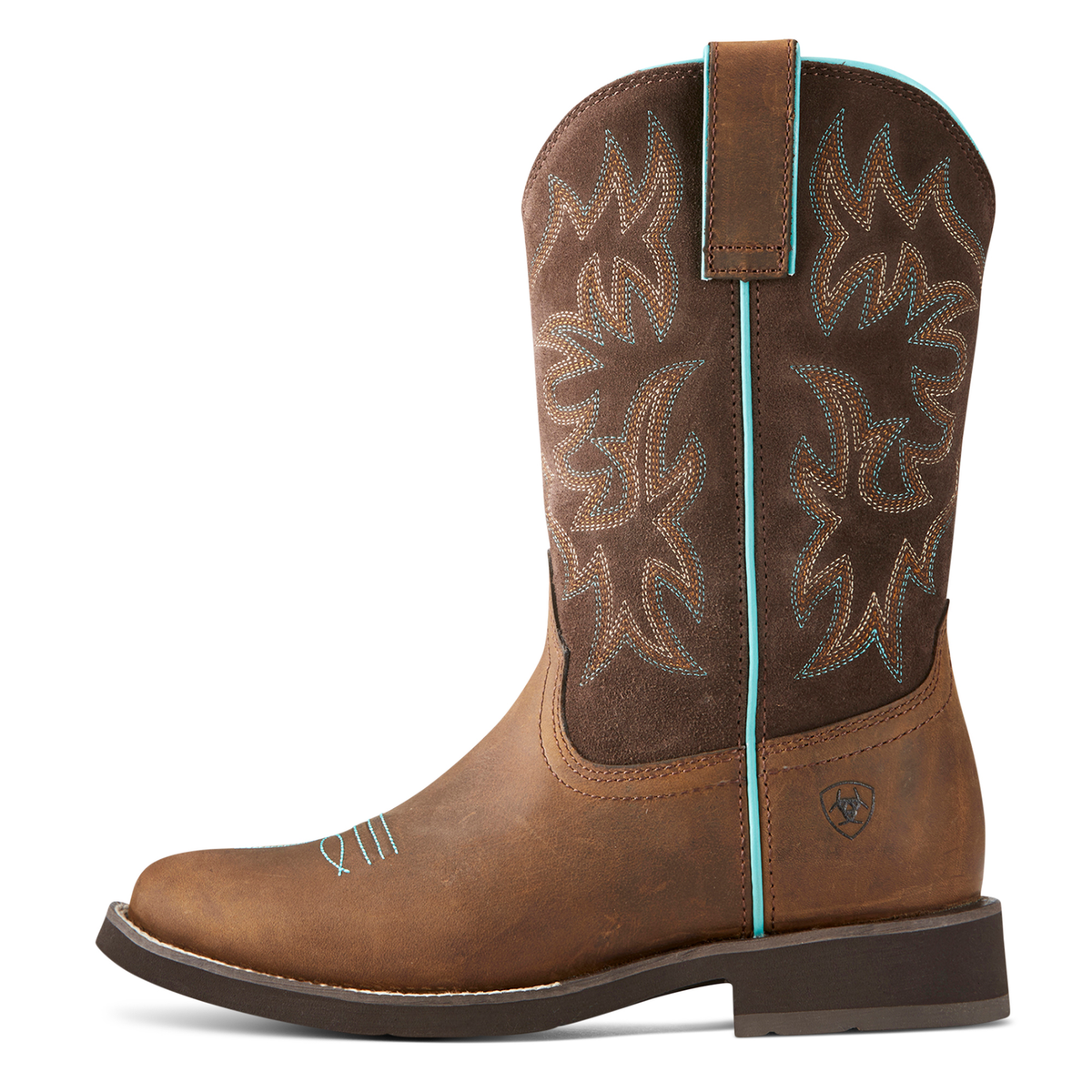 Ariat Women’s Delilah Western Boot - Distressed Brown/Fudge