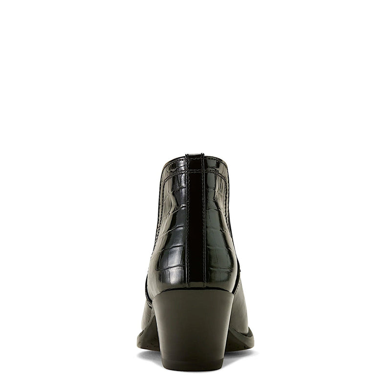 Ariat Womens Dixon Bootie - Luxe Caviar Croc Print