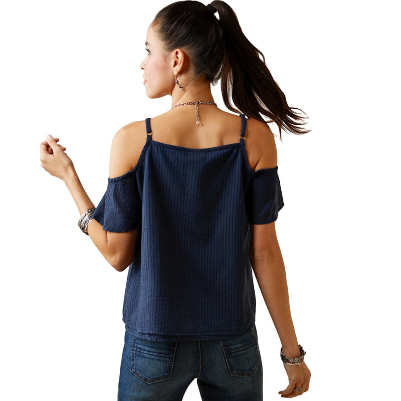 Ariat Womens Dolly Top Midnight Navy - Ariat Womens Tops