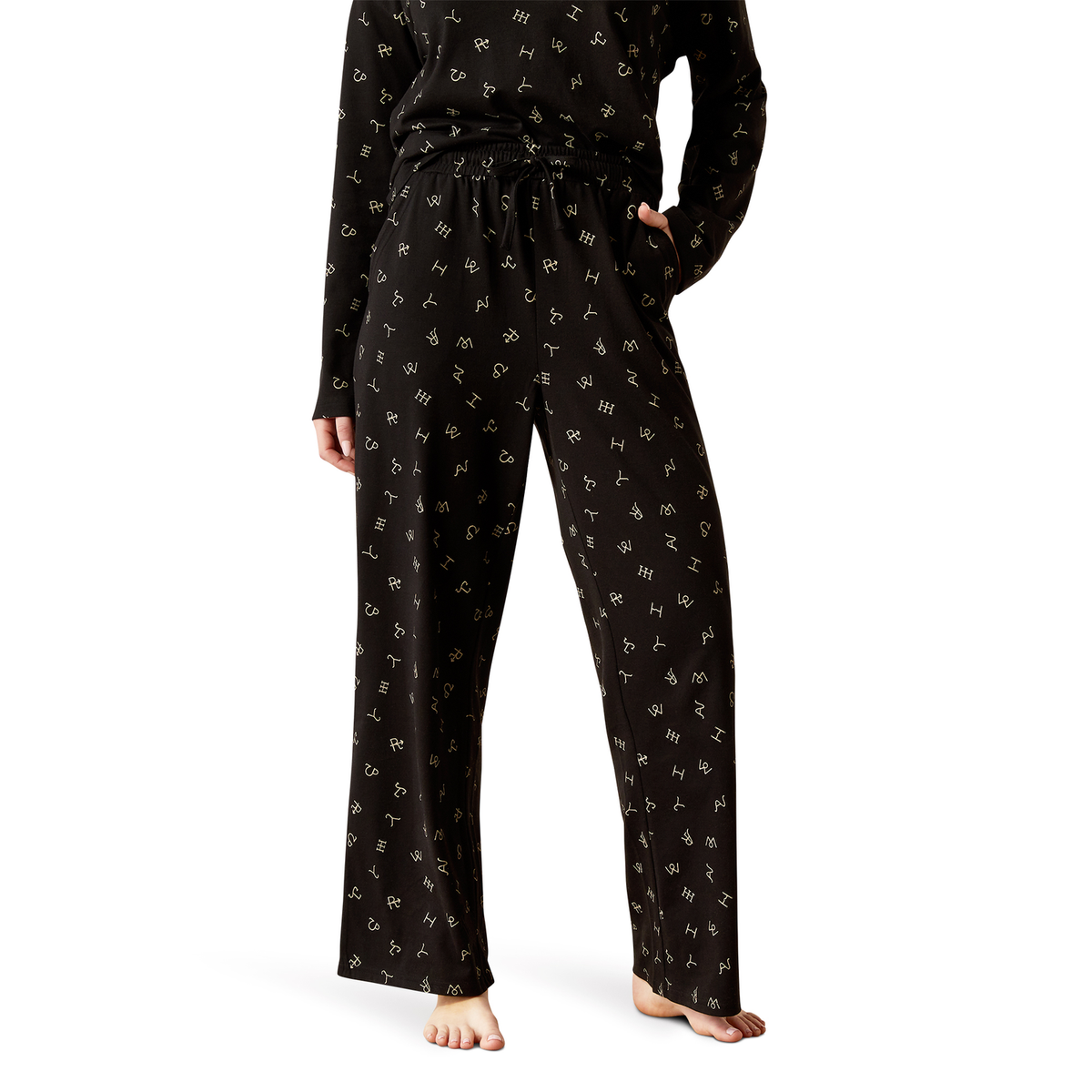 Ariat Women’s Dreams Pajama Set - Black