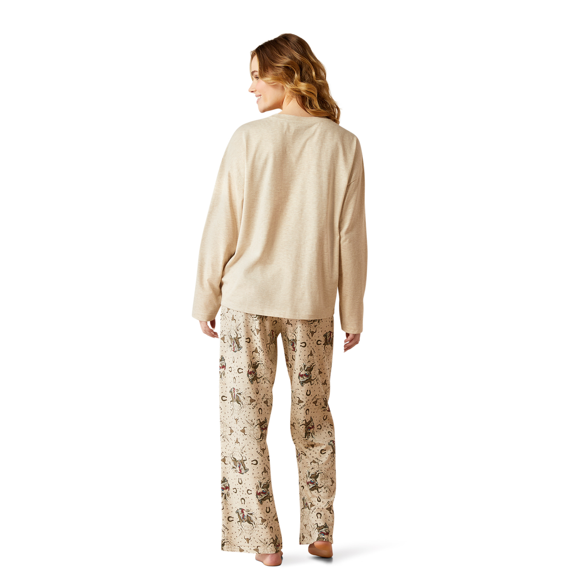 Ariat Women’s Dreams Pajama Set - Sand
