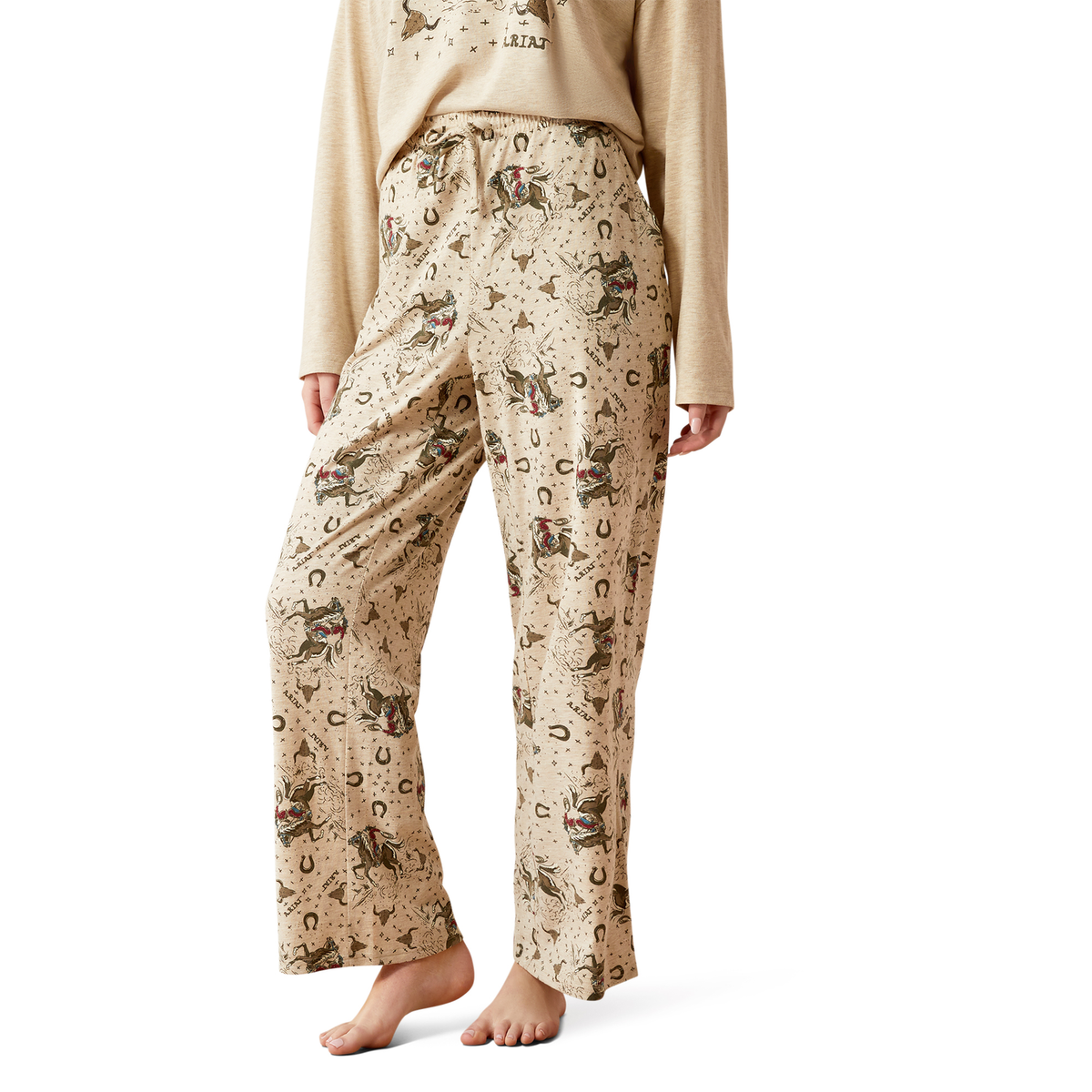 Ariat Women’s Dreams Pajama Set - Sand