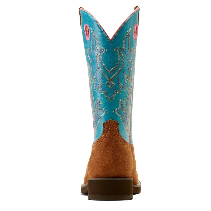 Ariat Women’s Elko Boot Suede/Basin Blue