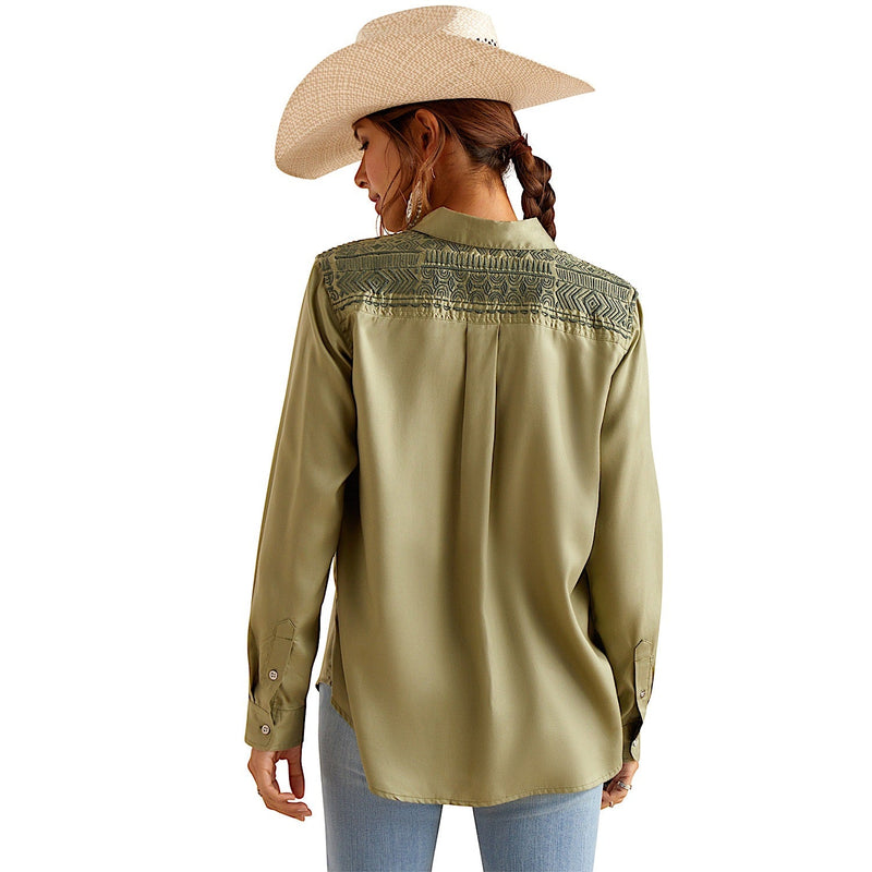 Ariat Women’s Erika Shirt - Sage Green