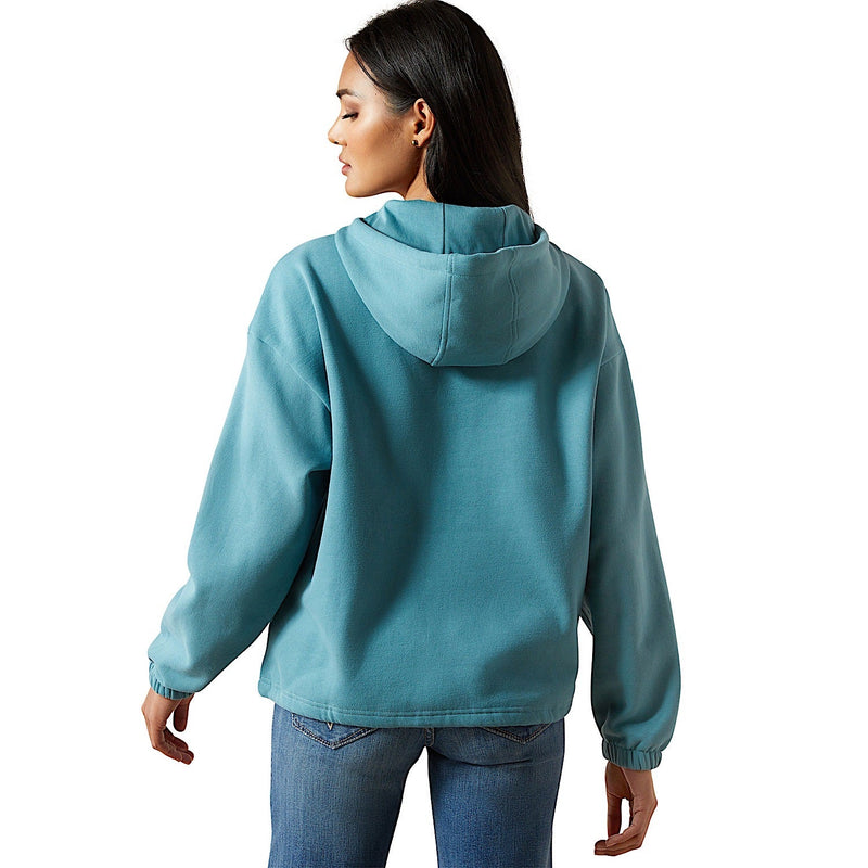 Ariat Womens Essential Hoodie - Brittany Blue
