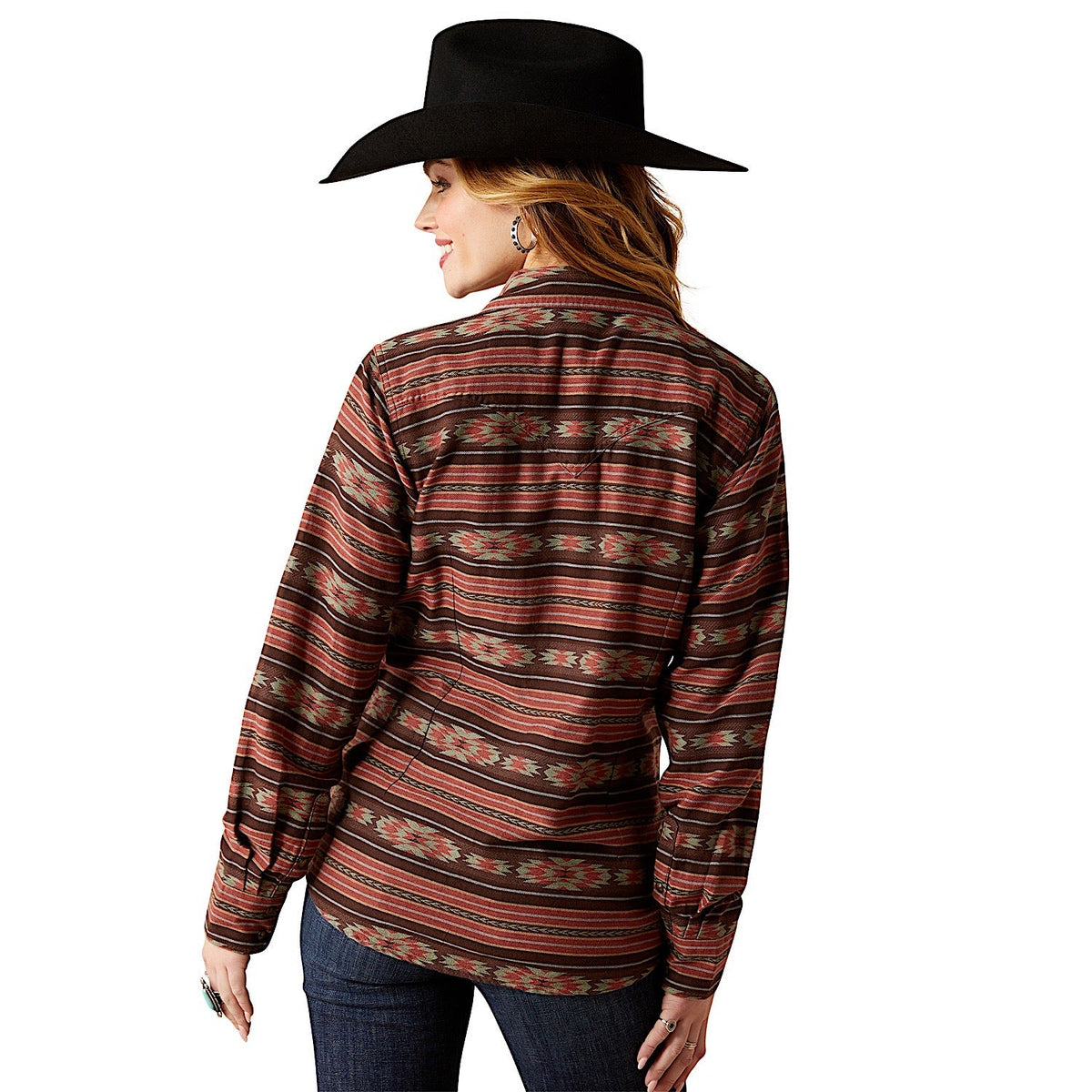Ariat Women’s Everyday Western Shirt - Soft Silt Serape Print