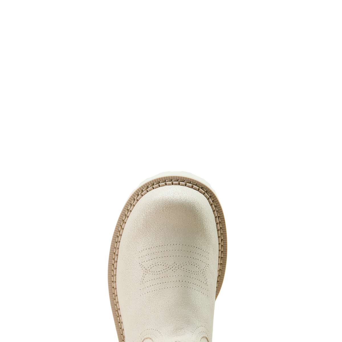 Ariat Women’s Fatbaby Western Boot - Distressed Ivory