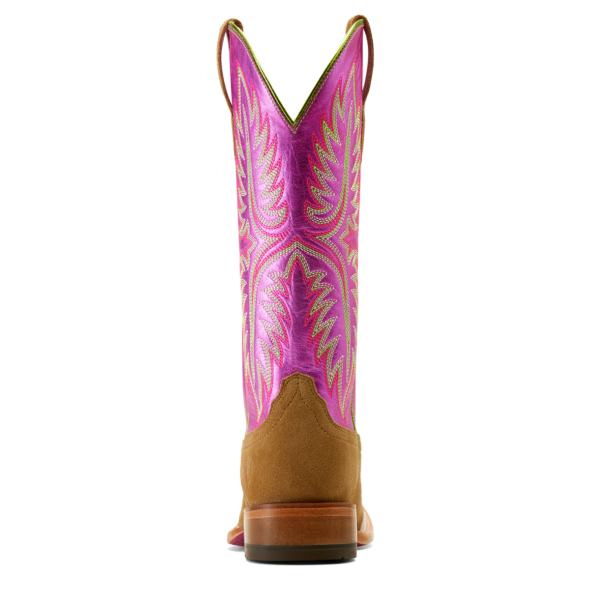 Ariat Women’s Frontier Calamity Boot - Jane Dijon Roughout/Electric Raspberry