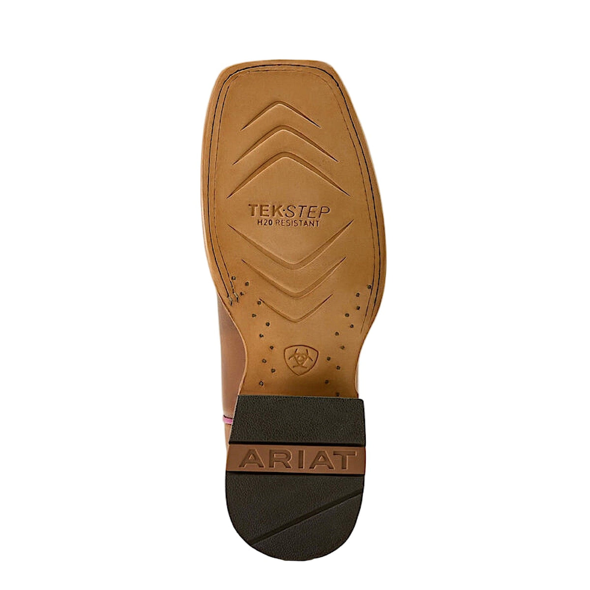 Ariat Womens Frontier Wittman Wide Square Toe Western Boot - Shades of Grain / Iridescent Lagoon