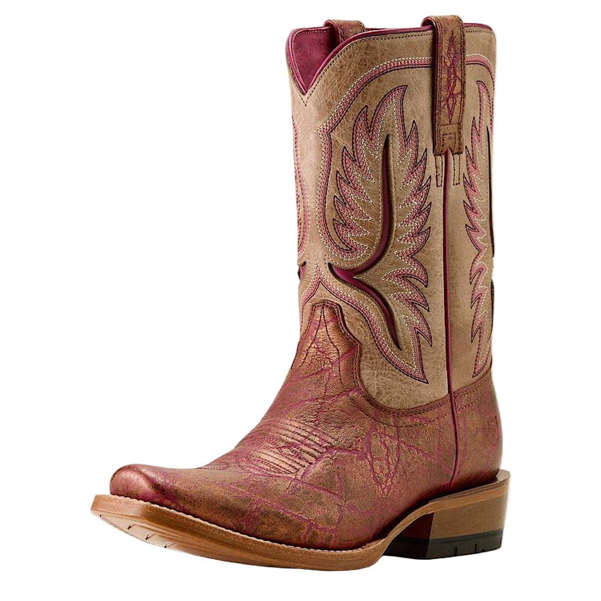 Ariat Womens Futurity Colt Boot - Pinkadelic / Vintage Stone