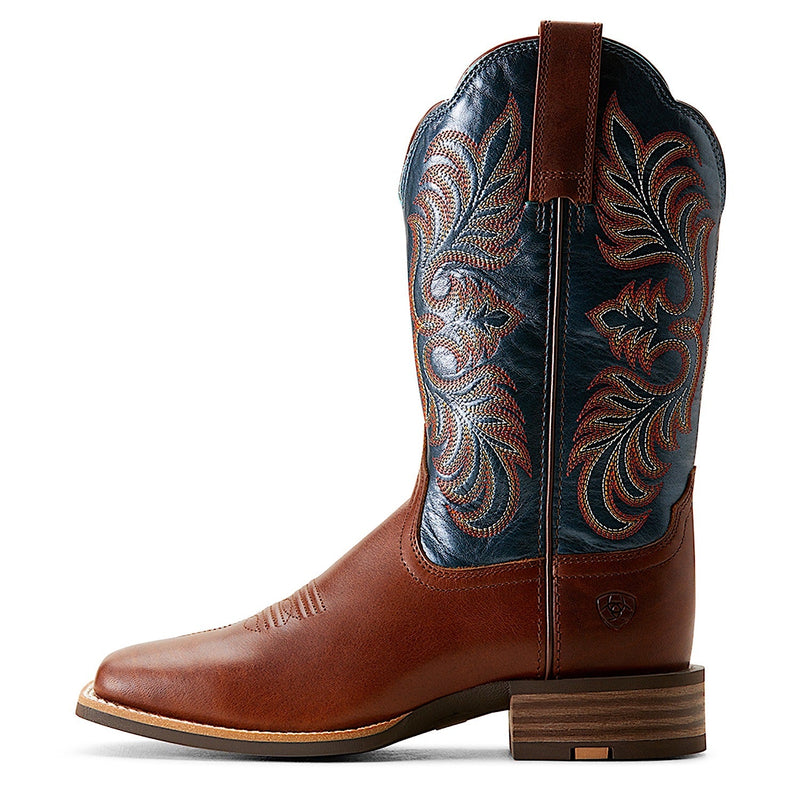Ariat Women’s Gillette Western Boot - Vintage Caramel/Endless Sea