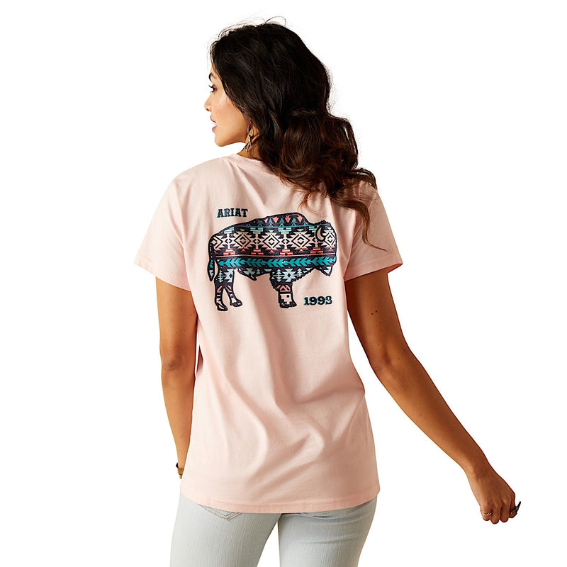 Ariat Women’s Granger T-Shirt Blushing Rose - Ariat Womens Tops