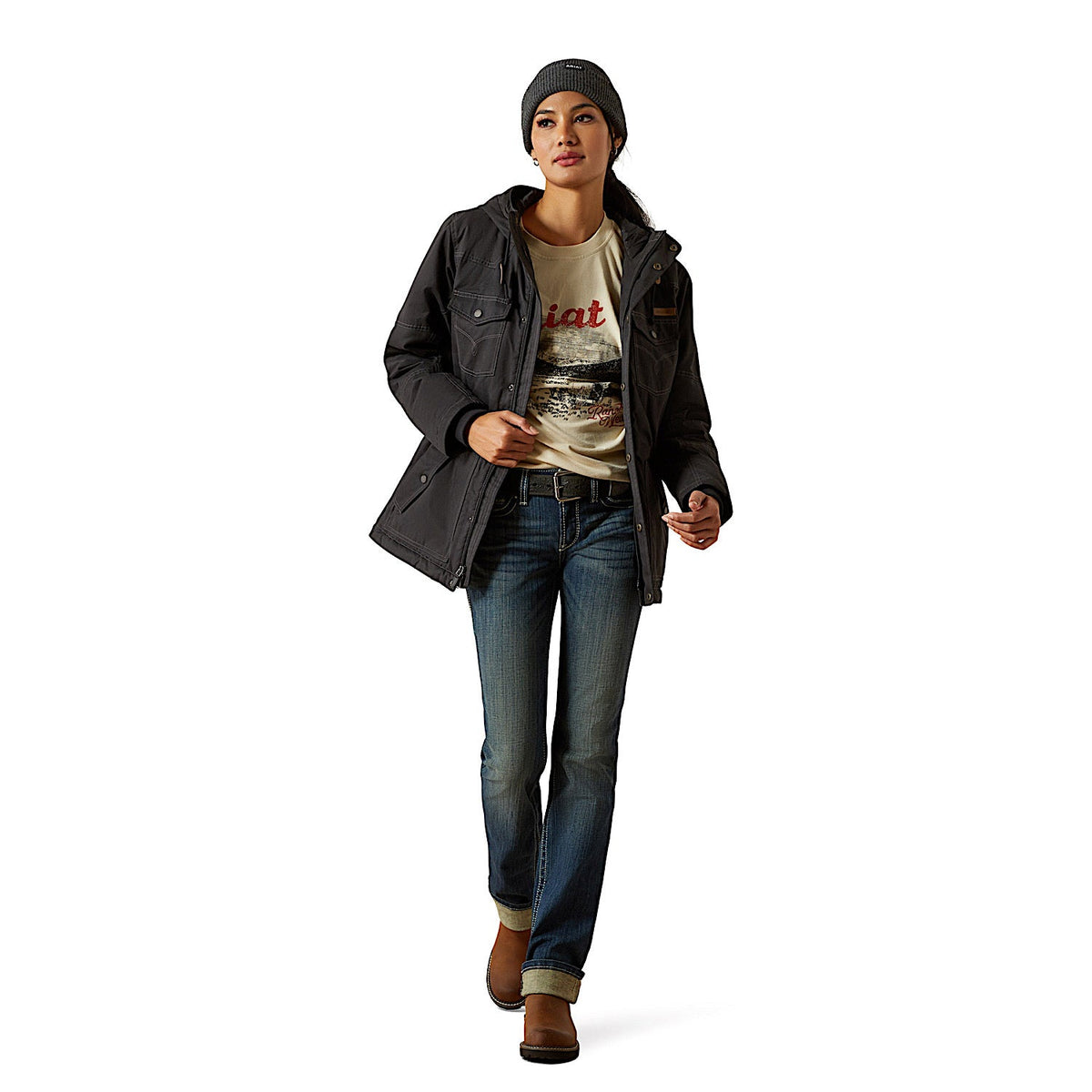 Ariat Womens Grizzly 2.0 Parka - Black
