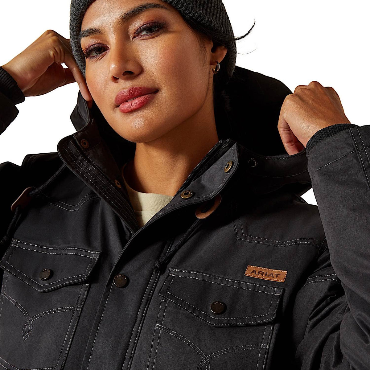 Ariat Womens Grizzly 2.0 Parka - Black