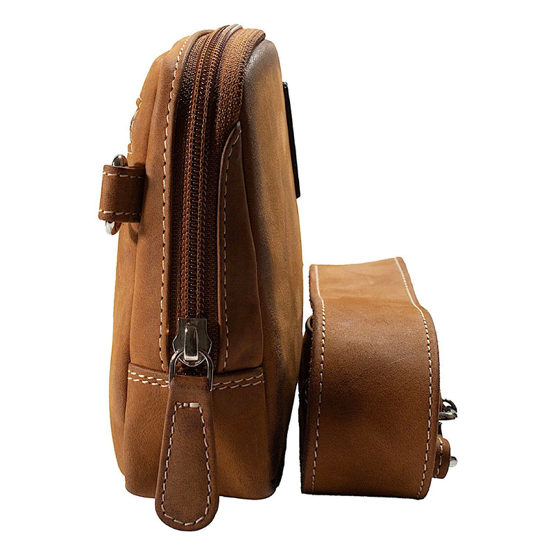 Ariat Women’s Gwen Leather Belt Bag - Brown