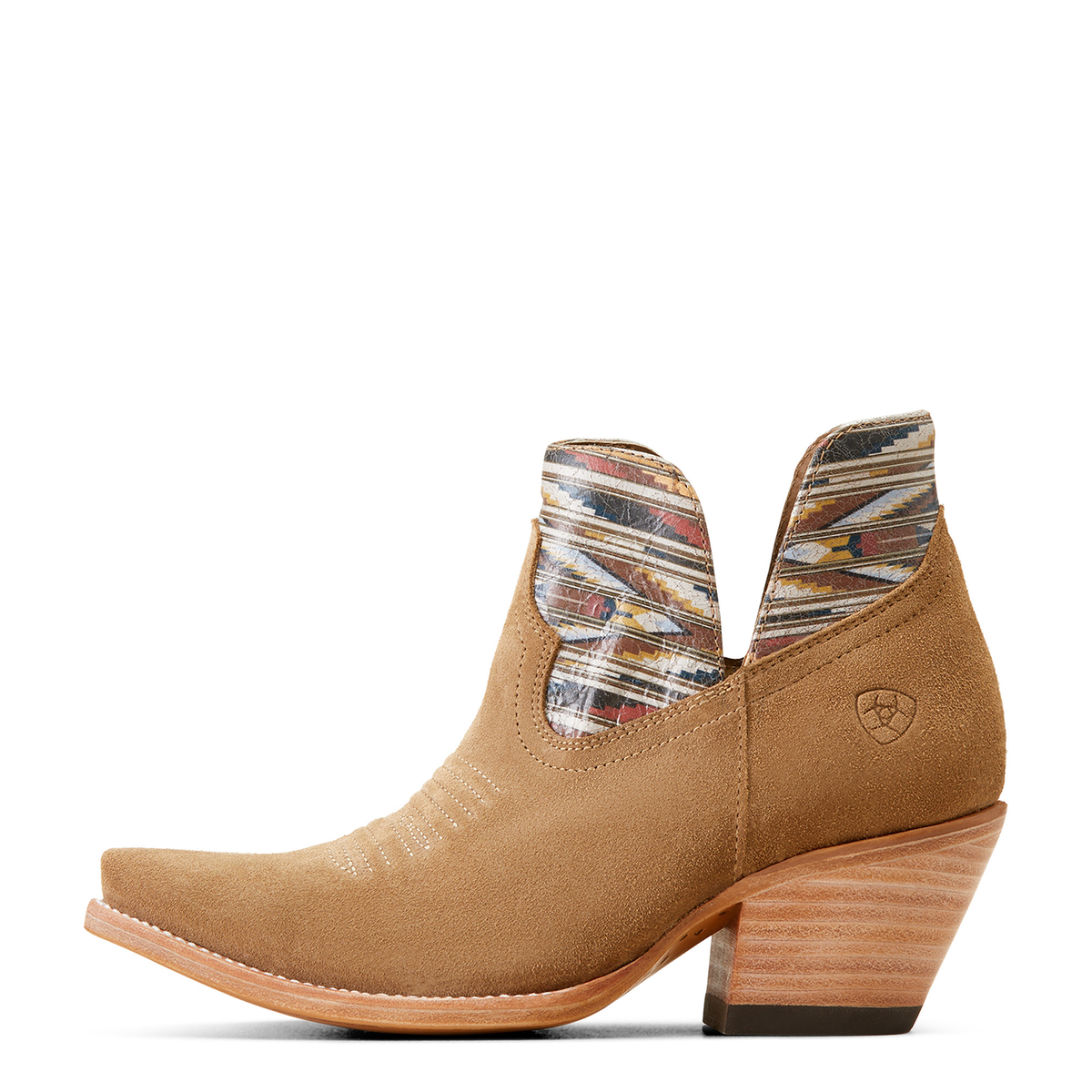 Ariat Women’s Hazel Chimayo Dijon Roughout/Santa Fe Mustard